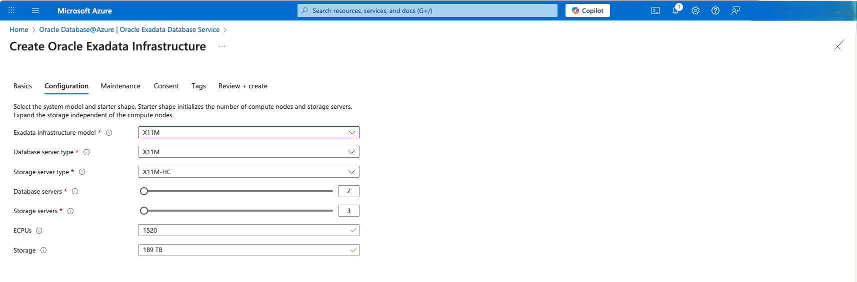 This screenshot shows the Configuration step. This screenshot shows the Configuration step.