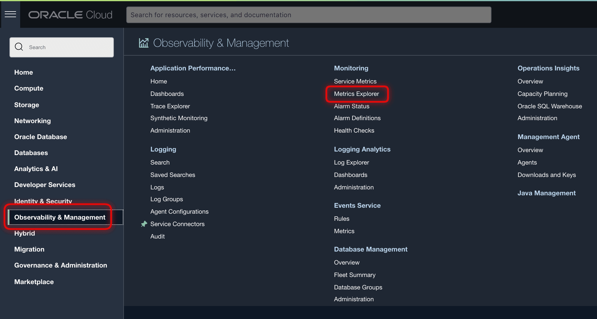 Description of adb_custom_metrics_explore.png follows