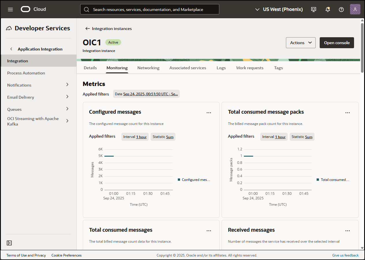 Description of oci-monitoring-metrics.png follows Description of oci-monitoring-metrics.png follows