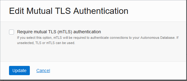 Description of adb_network_authentication_tls.png follows Description of adb_network_authentication_tls.png follows